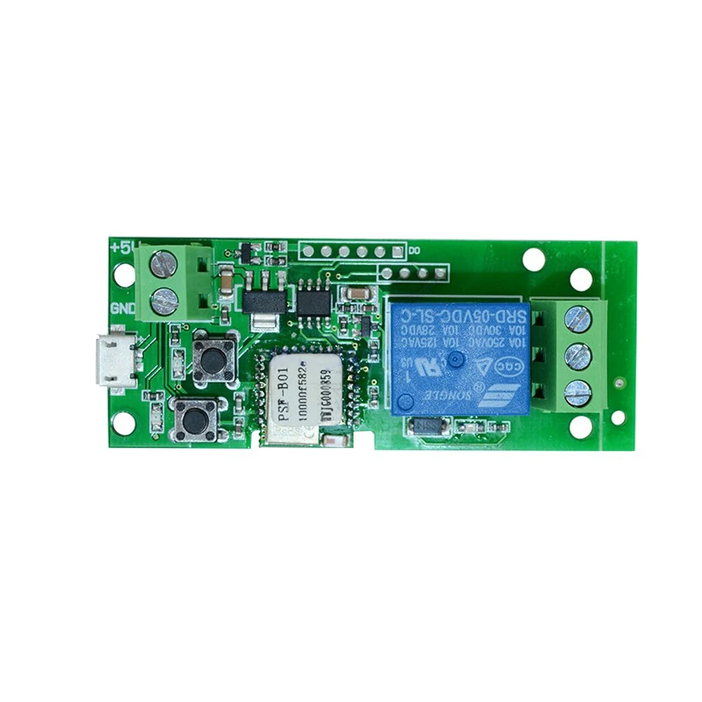 

Phone APP Control Self Locking Professional Inching Modification Relay Module Office Easy Install Wifi Switch Timing Remotely