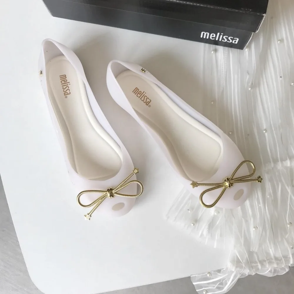 Новинка 2019 женские сандалии желе Melissa летние женская обувь Нескользящие
