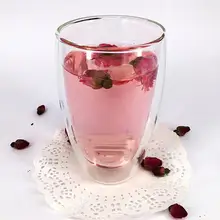 Двухстенная боросиликатная стеклянная Взрывозащищенная термостойкая стеклянная кофейная чашка с упаковка с героями из мультфильмов 200 мл/250 мл/450 мл