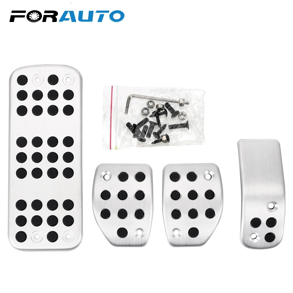 

FORAUTO Car Gas Modified Pedal Pad Plate for PEUGEOT 206 207 301 307 208 2008 308 408 cc for CITROEN C3 C4/DS 3 4 6 DS3 DS4 DS6