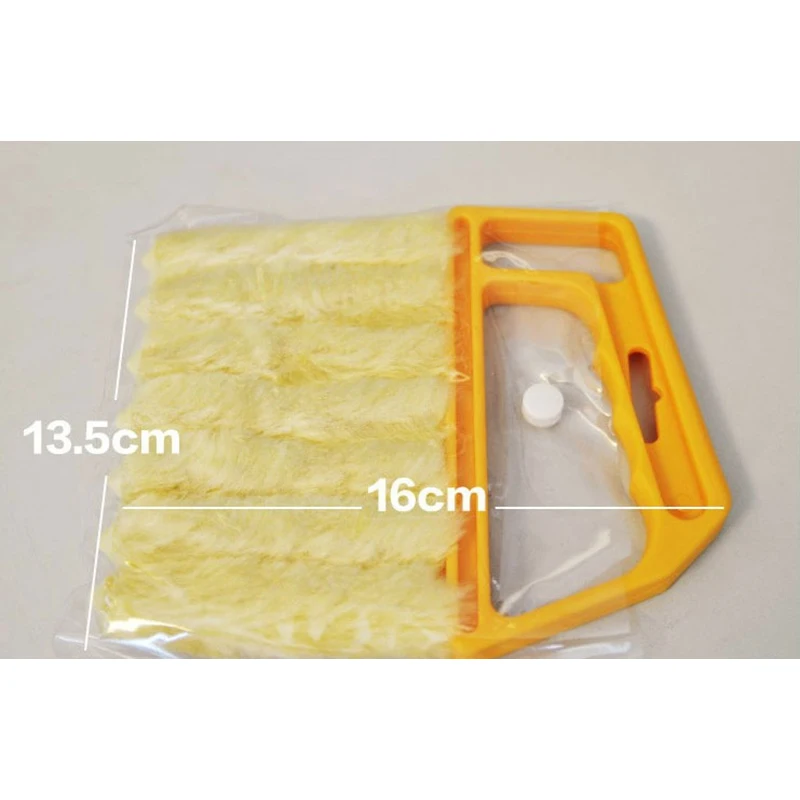 Портативная щетка для чистки окон моющаяся инструменты для уборки дома из микрофибры Venetian Blind Brush Duster кухонные принадлежности для уборки