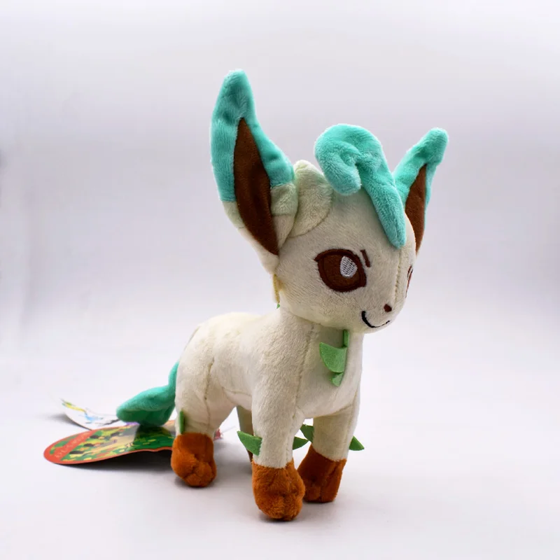 18-20 см Eevee Leafeon Плюшевые игрушки Мягкие Peluche Игрушки Куклы Подарки для детей