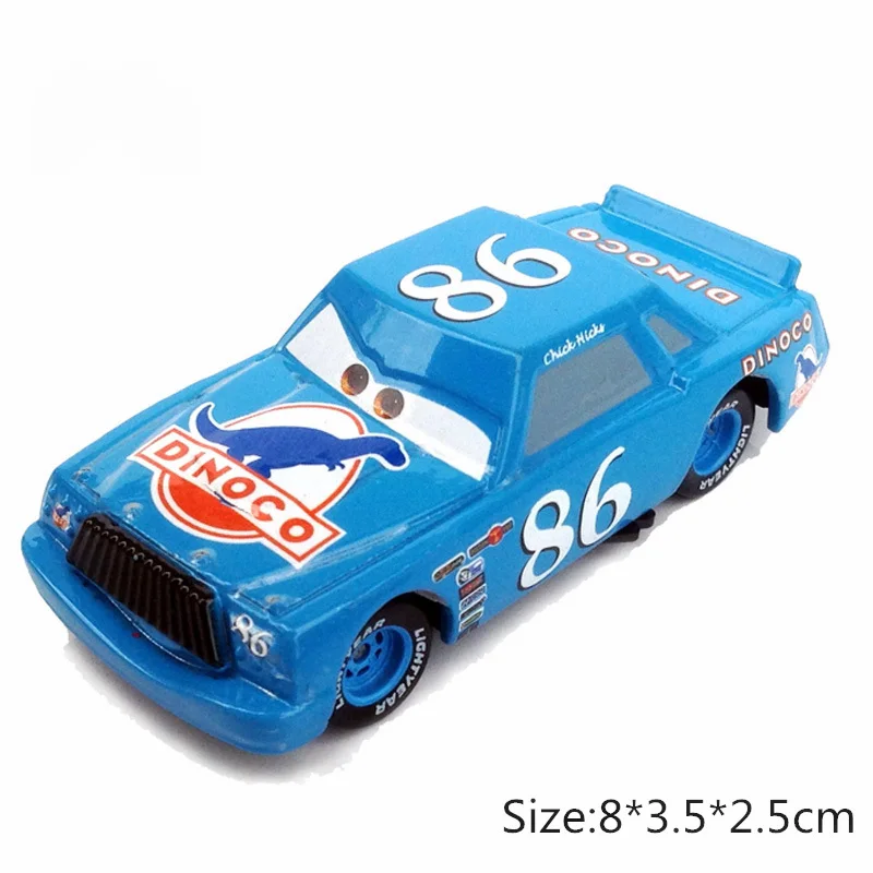 Disney Pixar Cars 3 2 игрушки Молния Маккуин король Холли Francesco матер 1:55 Diecast металлического сплава Модель автомобиля Kid подарок игрушка мальчика