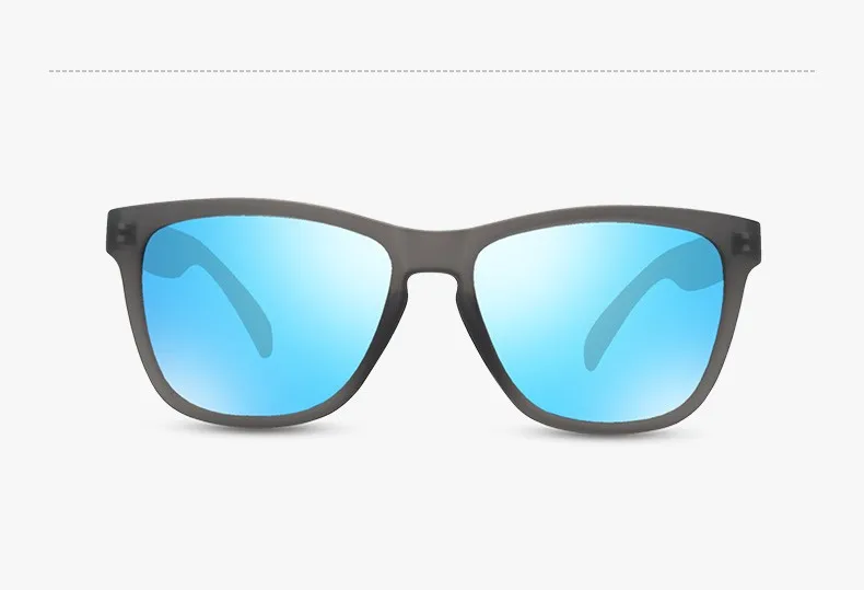 Kiki Для женщин Для мужчин поляризационные Солнцезащитные очки для женщин круглый Брендовая Дизайнерская обувь синий прямоугольник Очки вождения UV400 Óculos gafas-де-сол женщина