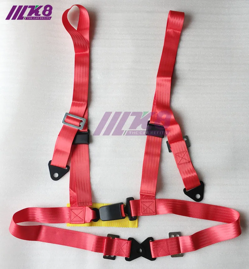 

2 Inch 4 point Buckle Car Auto Racing Sport Seat Belt Safety Racing Harness(K8-4002 )car accessories