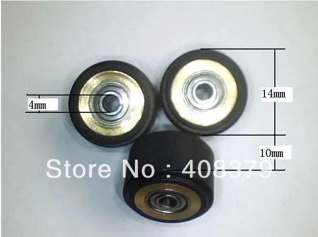 

4*10*14mm Pinch Roller for Mimaki Vinyl Plotter Cutter Copper Core Cutting Wheel Press