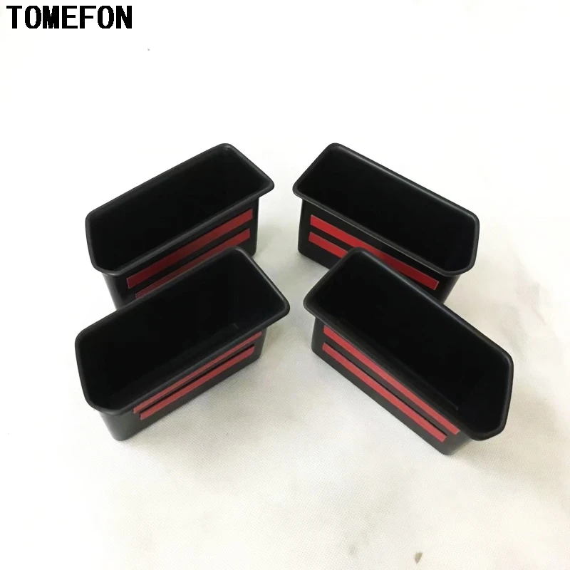 TOMEFON 4 шт. держатель для ящика хранения передних и задних автомобильных дверей