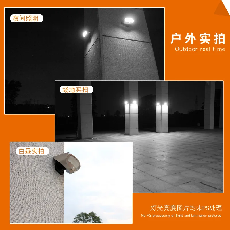 

Led wall lamp outdoor solar lamp human induction lamp