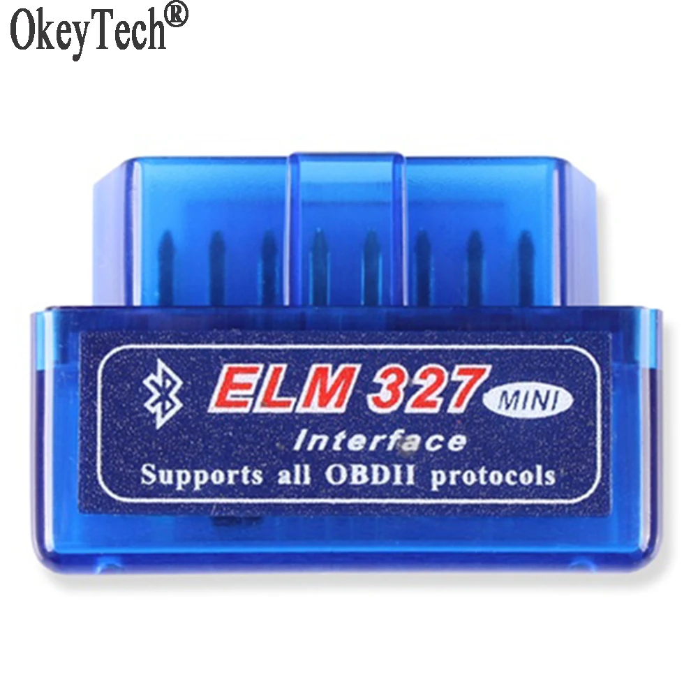 Лучший Супер Мини elm327 Bluetooth OBD2 V1.5 Elm 327 V 1,5 OBD 2 Автомобильный диагностический инструмент сканер адаптер автоматический считыватель кода для Android