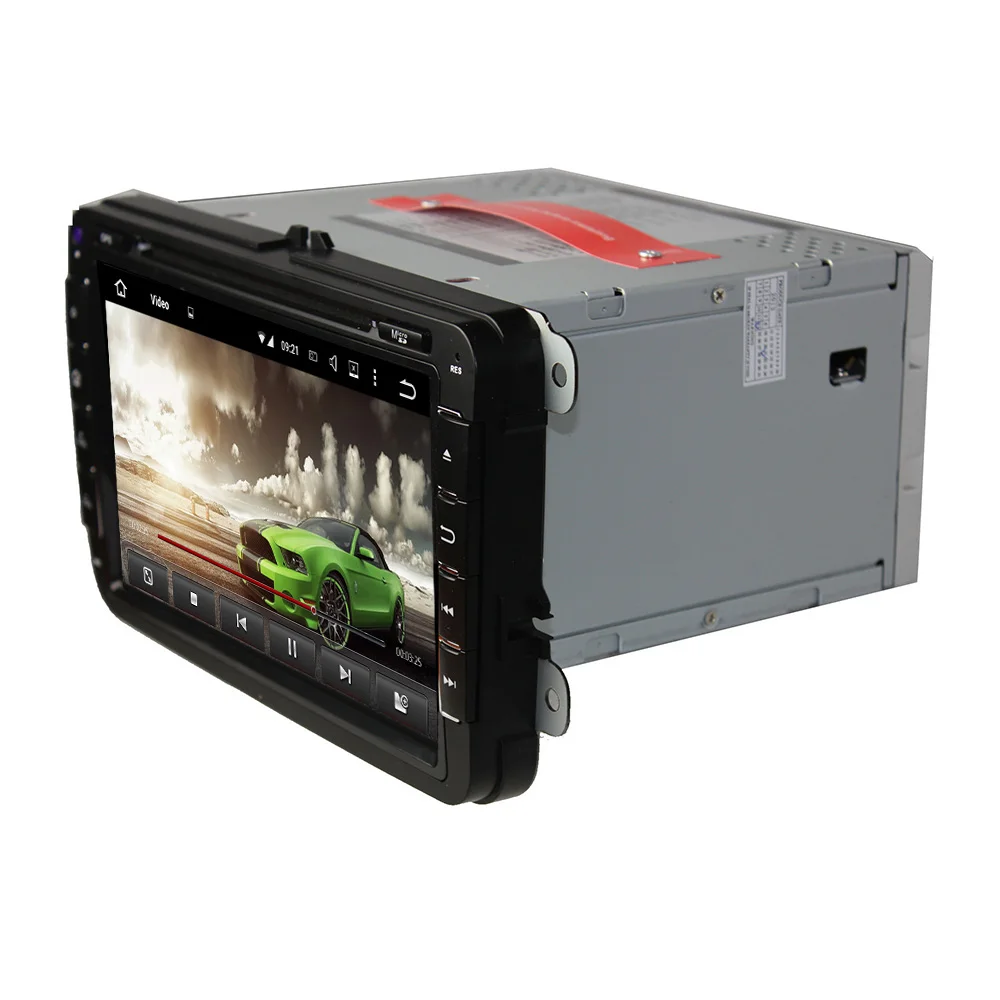 Excellent KLYDE 2 Din 8" Android 8.0 Car Radio 8 Core For SKODA Octavia II III FABIA SUPERB 2005-2010 Multimedia Player Car Audio Stereo 5
