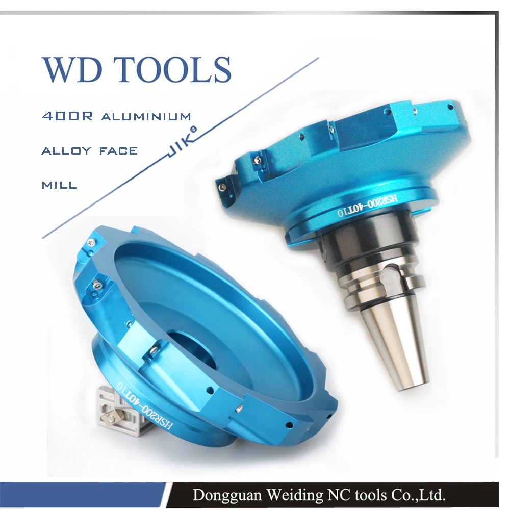 JIK 400R right angle milling cutter plate aluminum alloy face mill