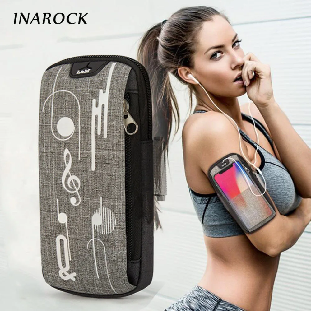 

Top Quality Sports Gym Mobile Phone Armband Below 5.5 inch Suit For iphone/Xiaomi/Huawei Smart Phone Phone Cases Armband