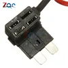 12V Fuse Holder Add A Circuit TAP Adapter Micro Mini Standard ATM APM Blade Auto Fuse with 10A Blade Car Fuse Holder Clip ► Photo 2/6