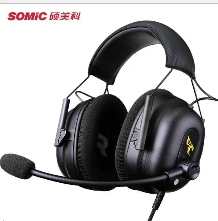 Наушники SOMIC G936N 7 1 Virtual Surround USB для геймеров профессиональные наушники DJ монитора