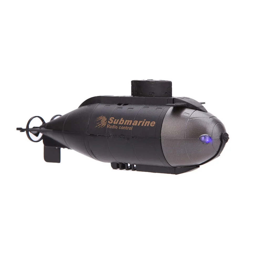 مصغرة 2-RC سباق غواصة قارب R/C اللعب مع 40 MHz الارسال الأسود RC الغواصة