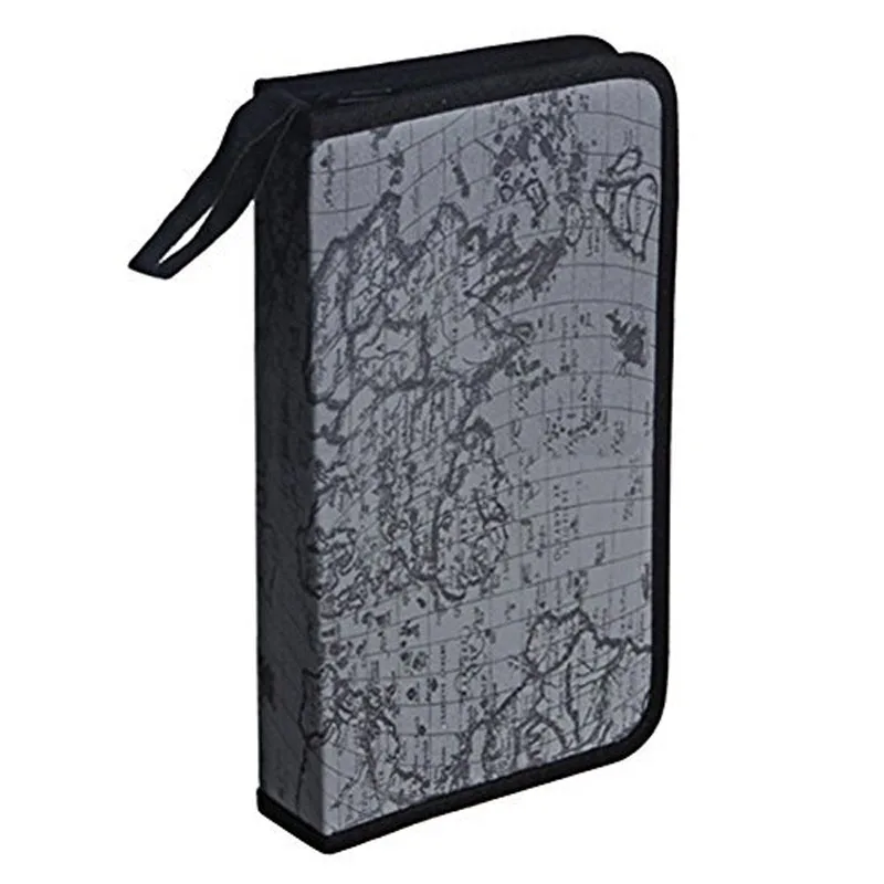 80pcs Disc CD DVD Capacity Case Storage Holder Carry Case Organizer Sleeve Wallet Cover Bag Box CD DVD Storage Cover Accessories