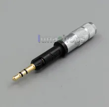 LN005417 Headphone Earphone DIY Pin Plug Adapter For Sennheiser HD6 HD7 HD8 MIX DJ HD595