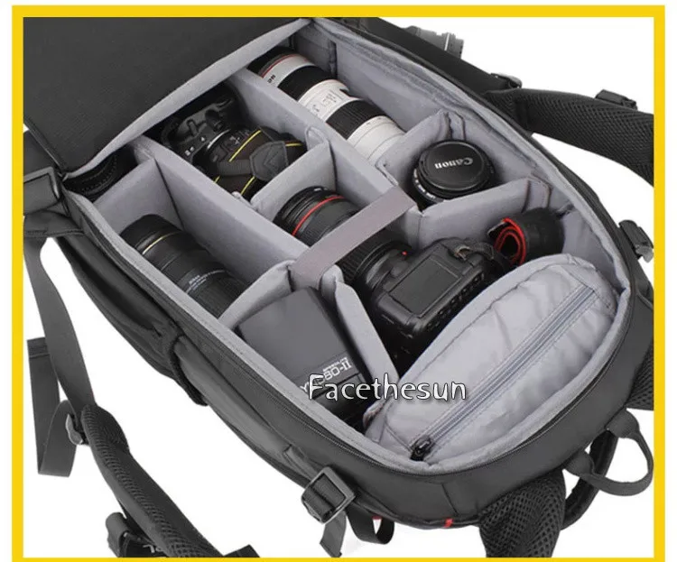 DSLR SLR Camera Travel Backpack Bag Carden K7-10