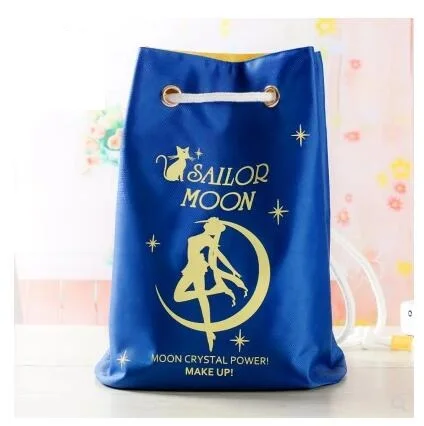 Япония мультфильм милые Сейлор Мун косметичка плюшевые шнурок карман Сейлор Мун прекрасный Luna кошка 43*20*32 см
