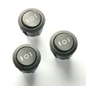 KCD1-105 Round On-Off-ON 10A 125V 6A 250V 3 pins black