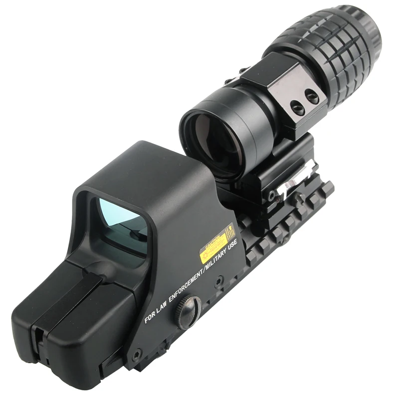 Airsoft 3X30mm Magnifying Scope Focus Adjusted With Flip Up Mount For Hunting Free Shipping RL6-0059-10