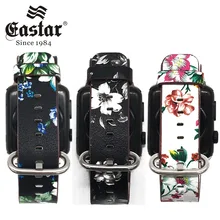 Черный, белый цвет с цветочным принтом из искусственной кожи ремешок для наручных часов для Apple Watch, версии 5 серии 1/2/3, 42 мм, 38 мм, версия браслет ремешок для наручных часов iwatch серии 4 40 мм 44 мм