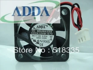 AD0412HB-G70 ADDA 40*40*10 мм 4 см 40 мм, работающего на постоянном токе 12 В в 0.10A вентилятор в сборе