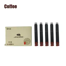 JINHAO много 25 шт. кофе картриджи для авторучки высокое качество сиреневый PEACHBLOW SKYBLUE на выбор