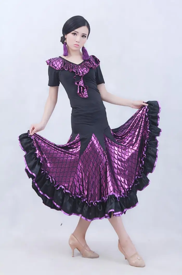 Ballroom Dance Dress Skirt Modern Dance Skirt Ballroom Dancing Skirt