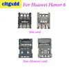 cltgxdd Sim Card Slot Tray Holder Socket Reader Repair For Huawei Honor Play 6 MYA-AL10 Motherboard Sim+ mMemory Card Holder