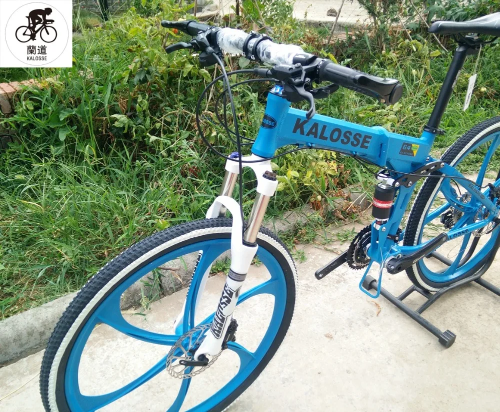 Perfect Kalosse Hydraulic brakes 27speed Soft-tail folding bicycle Women&men bicicleta mountain bicycle M4000 groupset 2 Perfect Kalosse Hydraulic brakes 27speed Soft-tail folding bicycle Women&men bicicleta mountain bicycle M4000 groupset 2