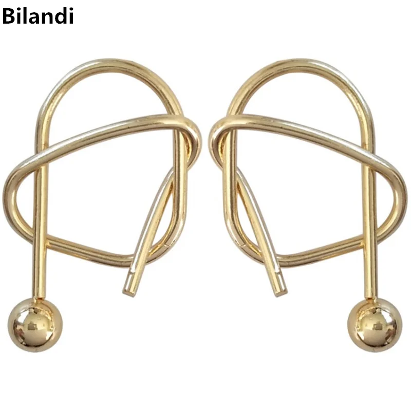 

Stylish Designs Jewelry Metal Wire Ball Pendant Earrings For Women