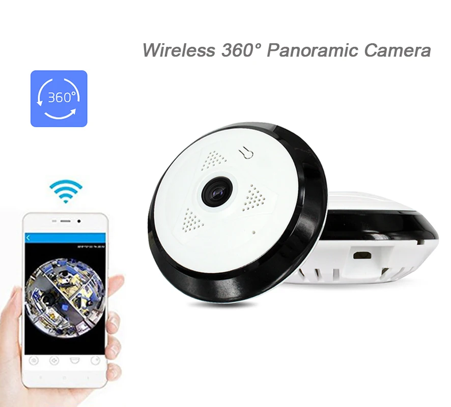 

Arvin LED Light 960P CCTV Wireless 360 Degree Panoramic Home Security Fisheye VR Bulb Lamp IP Camera