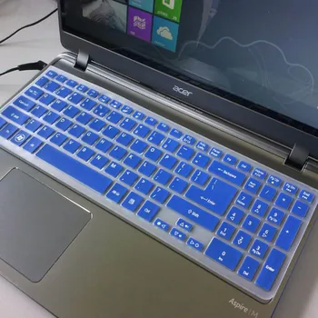 

Silicone Keyboard Skin Cover Protector For Acer Aspire M3-581T M3-581PTG M5-581G M5-581T V5-571G V5-571PG V5-551G V5-531P NEW