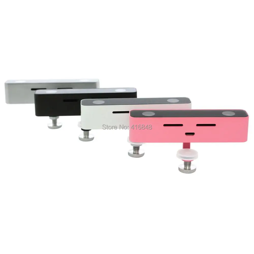 Dual lens 3D Video VR Camera Virtual Reality 90*22*20mm mini Pink Aluminum Housing for Android phone Samsung GALAXY S5/S6/S7 etc