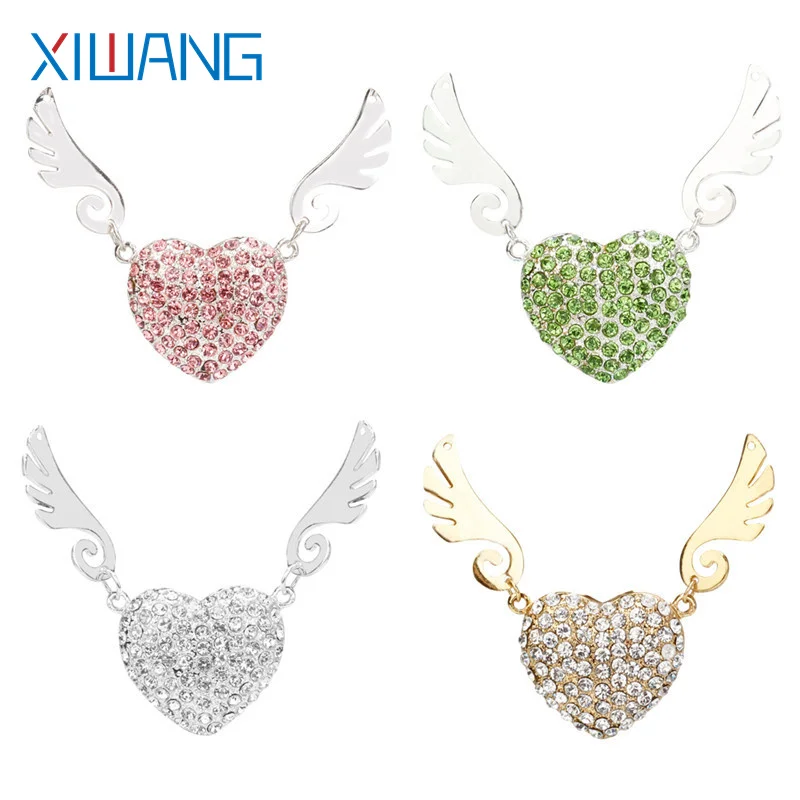 

usb flash drive 64gb Angel Wing Heart metal pendrive 16gb 8gb precious stones Pen drive 32gb u disk 128gb free print lovers name