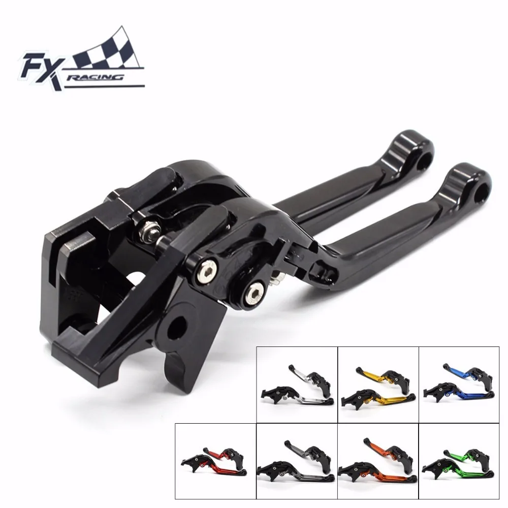 

FX CNC Motorcycles Folding Extendable Brake Clutch Levers Aluminum Adjustable For Suzuki GSX650F 2008 - 2015 2009 2012 2013