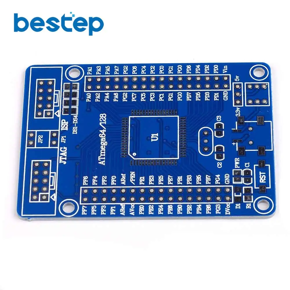 Макетная плата AVR ATmega64 ATmega128 обучающая основная комплект