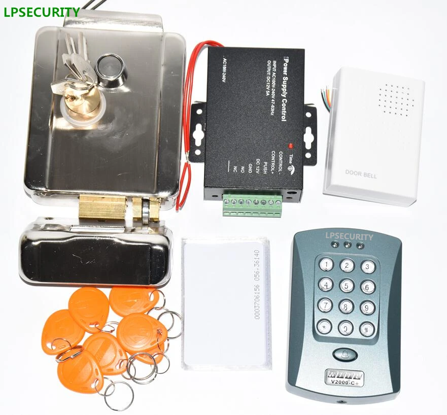 LPSECURITY 12VDC WG26 считыватель Входная RFID Клавиатура управление доступом