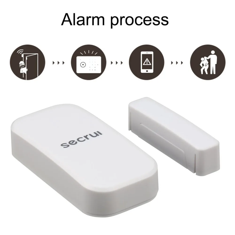 Original 433MHz Wireless Window Door Magnet Sensor Detector For Home Wireless Alarm System Compound Multi-layer Design New Hot Original 433MHz Wireless Window Door Magnet Sensor Detector For Home Wireless Alarm System Compound Multi-layer Design New Hot