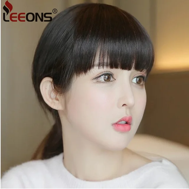 Leeons Korotkaya Strizhka Tupoj Zakolka Dlya Chelki V Sinteticheskih Narashivaniya Volos Speredi Lozhnaya Bahroma Volos Kusok Chernyj Korichnevyj Blond 6 Dyujmov Kupit Nedorogo V Internet Magazine S Dostavkoj Sravnenie Cen Harakteristiki Foto