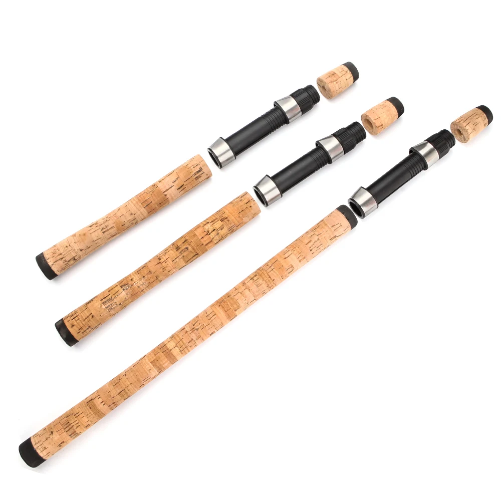 Revisa o Combo 1 Set e pacote 16 # e 18 # e 20 # Spinning Reel Seat 3 Partes Eva Falsificou Haste Cortiça Punho Aperto Pro Plus Eva Haste Diy Repair Set Kit