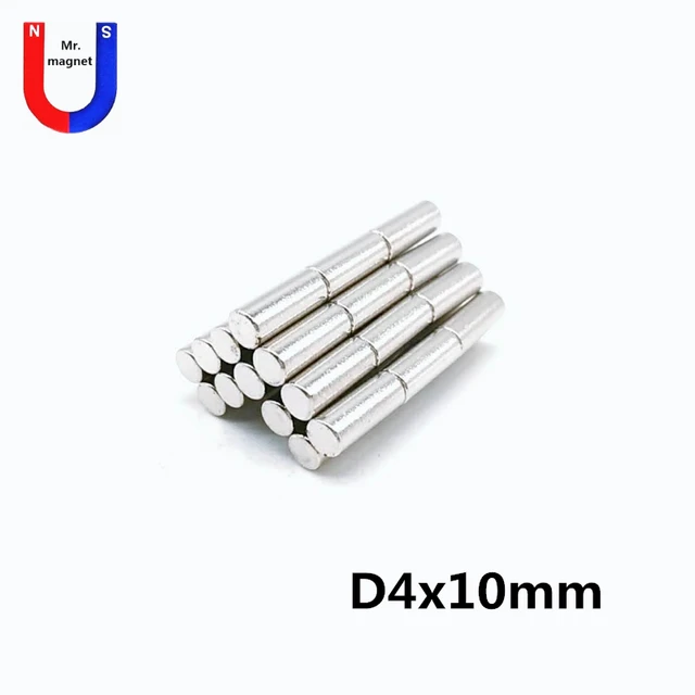 Mr. Mag 4x10 Mm Magnez Neodymowy Ima Neodimio Aiment Puissant imán juguetes  Iman Quita Alarmas Ropa imán Ropa costura imán - AliExpress