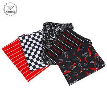 

New Kitchen Cooking Aprons Work Dining Half-length Long Waist Apron Catering Chefs Hotel Waiters Uniform Essential Supplies