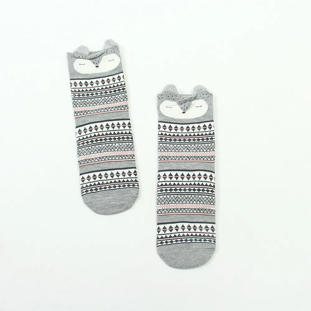 women autumn winter cute 3d ears cartoon animal cotton socks for woman casual standard chasractter socks women autumn winter cute 3d ears cartoon animal cotton socks for woman casual standard chasractter socks