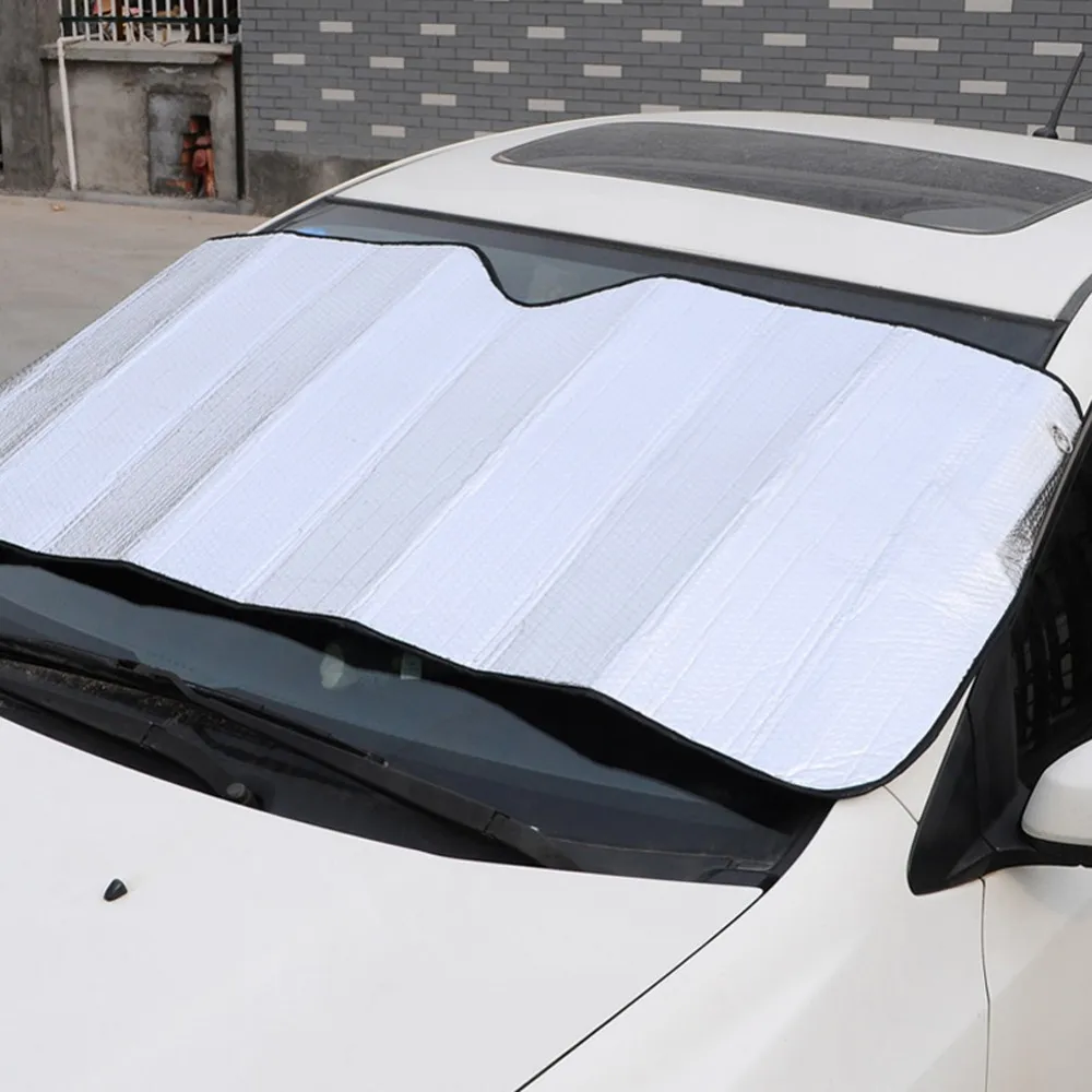 130*60cm Car Window Foils Windshield Sun Shade Car Sun