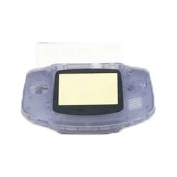 Пластиковый красочный чехол для ремонта корпуса для nintendo Gameboy Advance GBA - Цвет: A2 Clear Purple