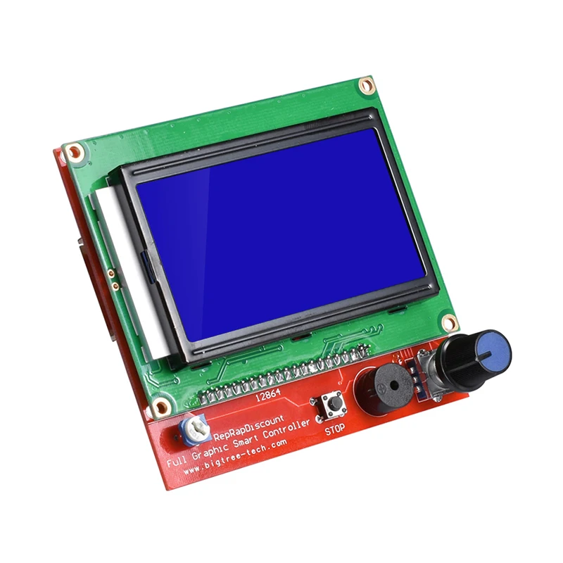 Части 3D принтера LCD 12864 LCD панель управления 12864 LCD дисплей для 3D принтера умный контроллер RAMPS1.4