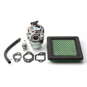 

New Carburetor Kit for Honda GC135 GC160 GCV160 GCV135 16100-Z0L-023 +Spark Plug+Air Filter+Black Line+Gaskets