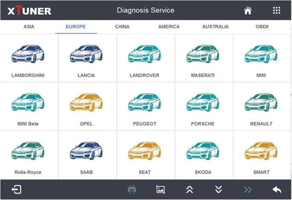 XTUNER E3 OBD 2 Wifi полная система автомобильный диагностический инструмент Бесплатное обновление программного обеспечения Easydiag 3,0 Авто ODB 2 Автомобильный сканер